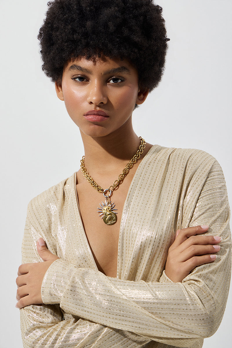 Helios 2colored necklace