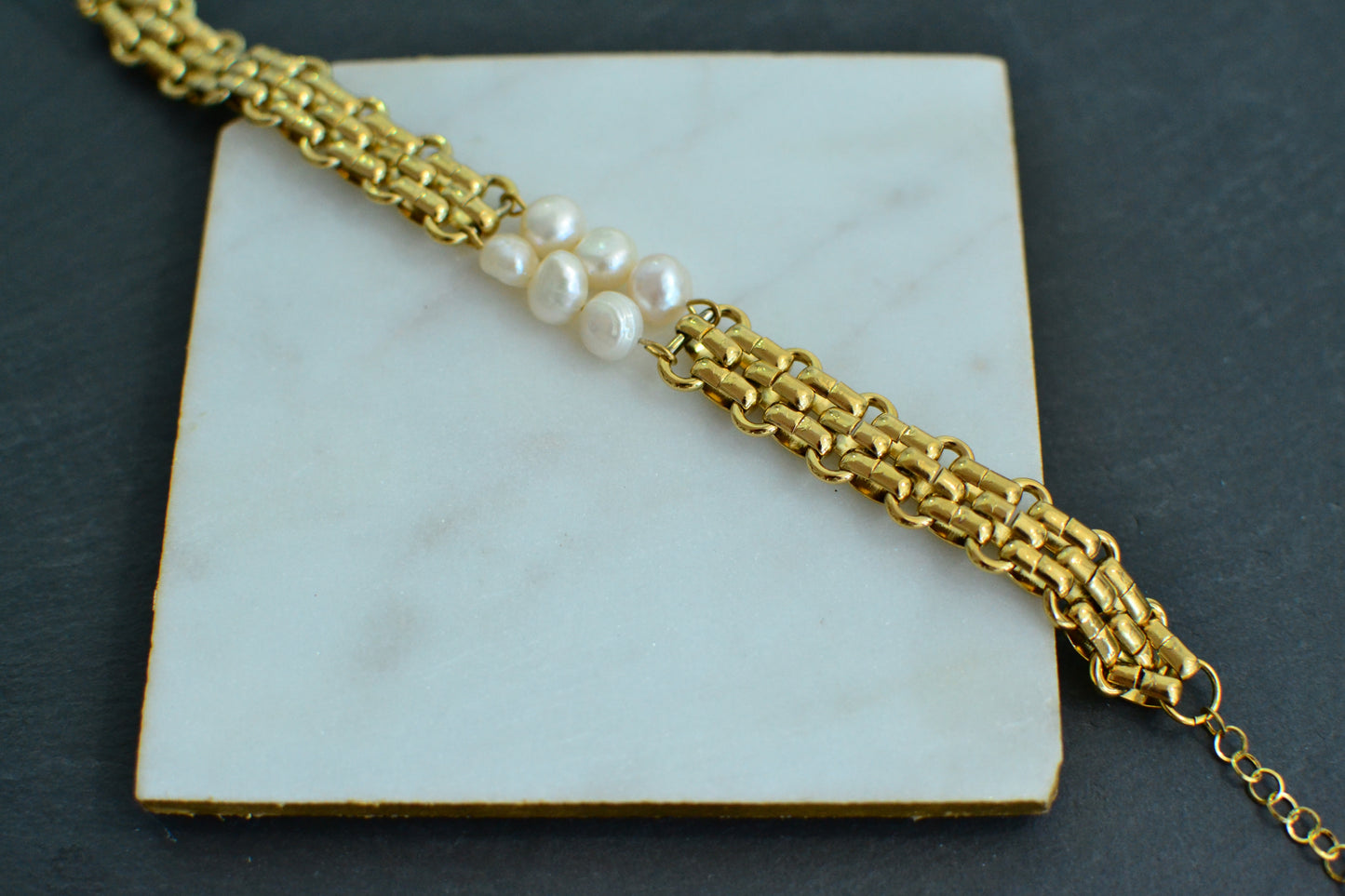 Stainless steel choker necklace