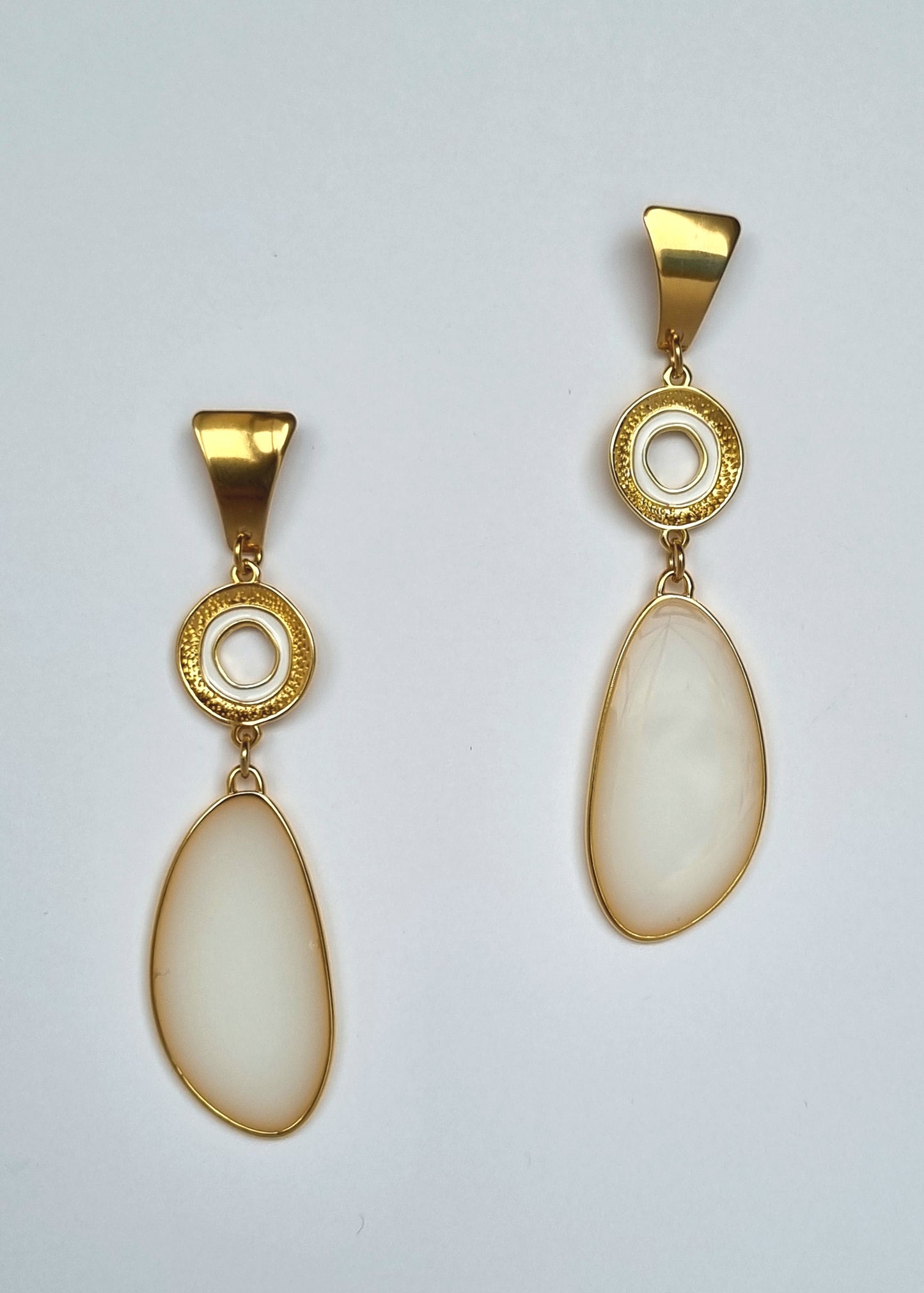 Drop viteaux earrings