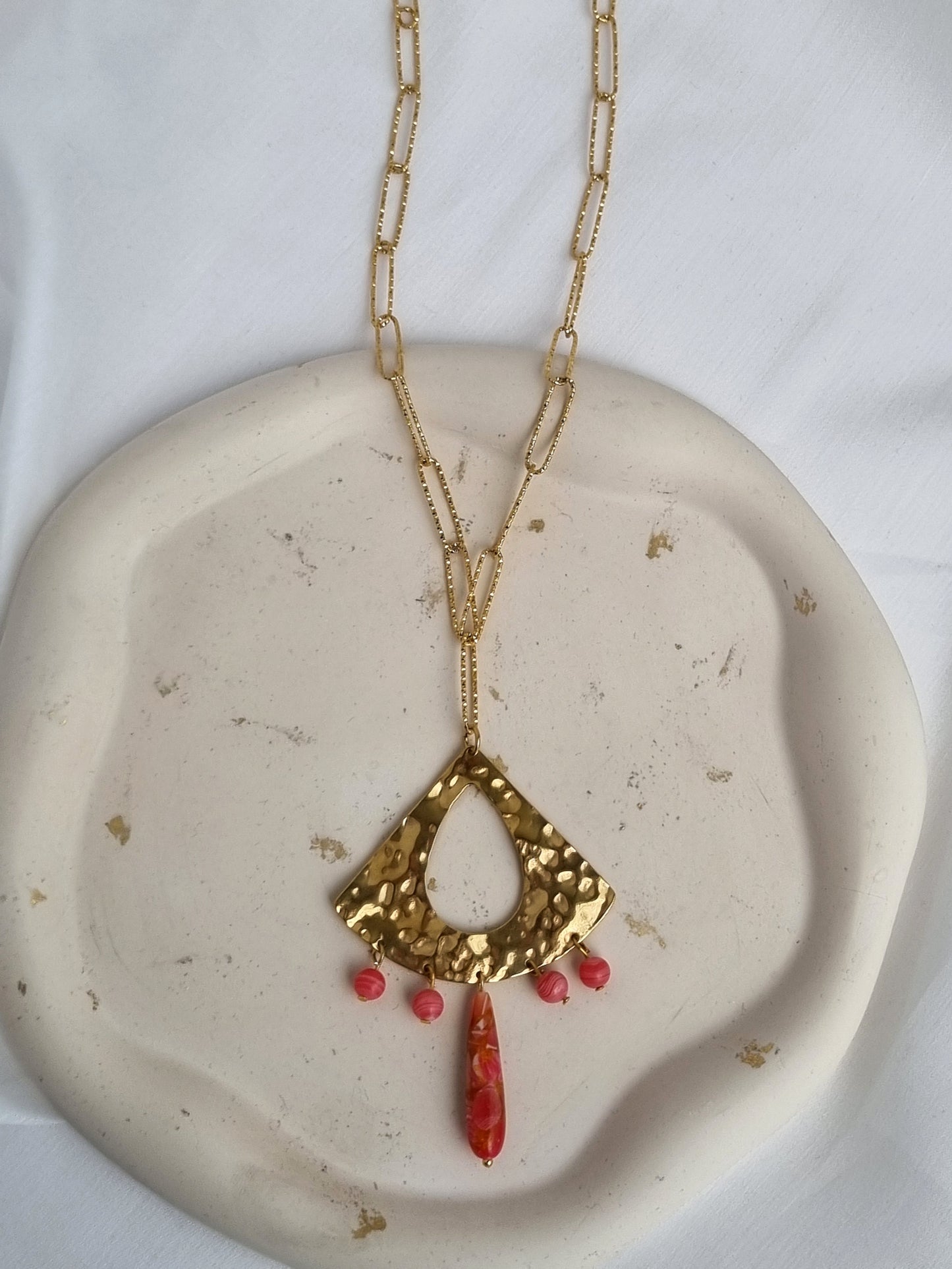 Long boho necklace