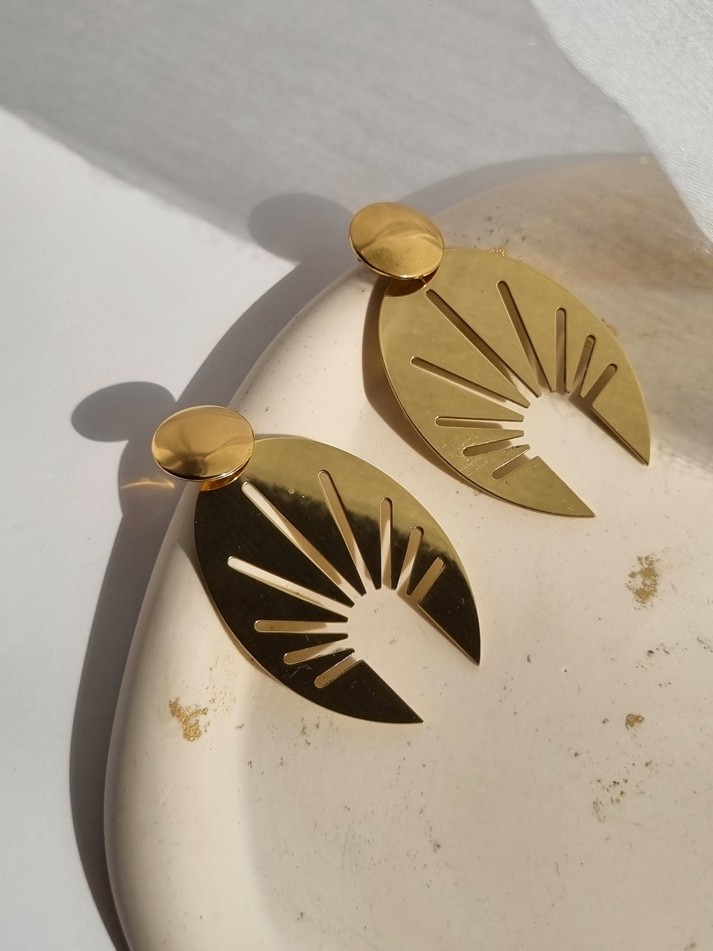 The "Sunrise" earrings