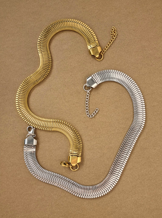 Steel "snake" choker