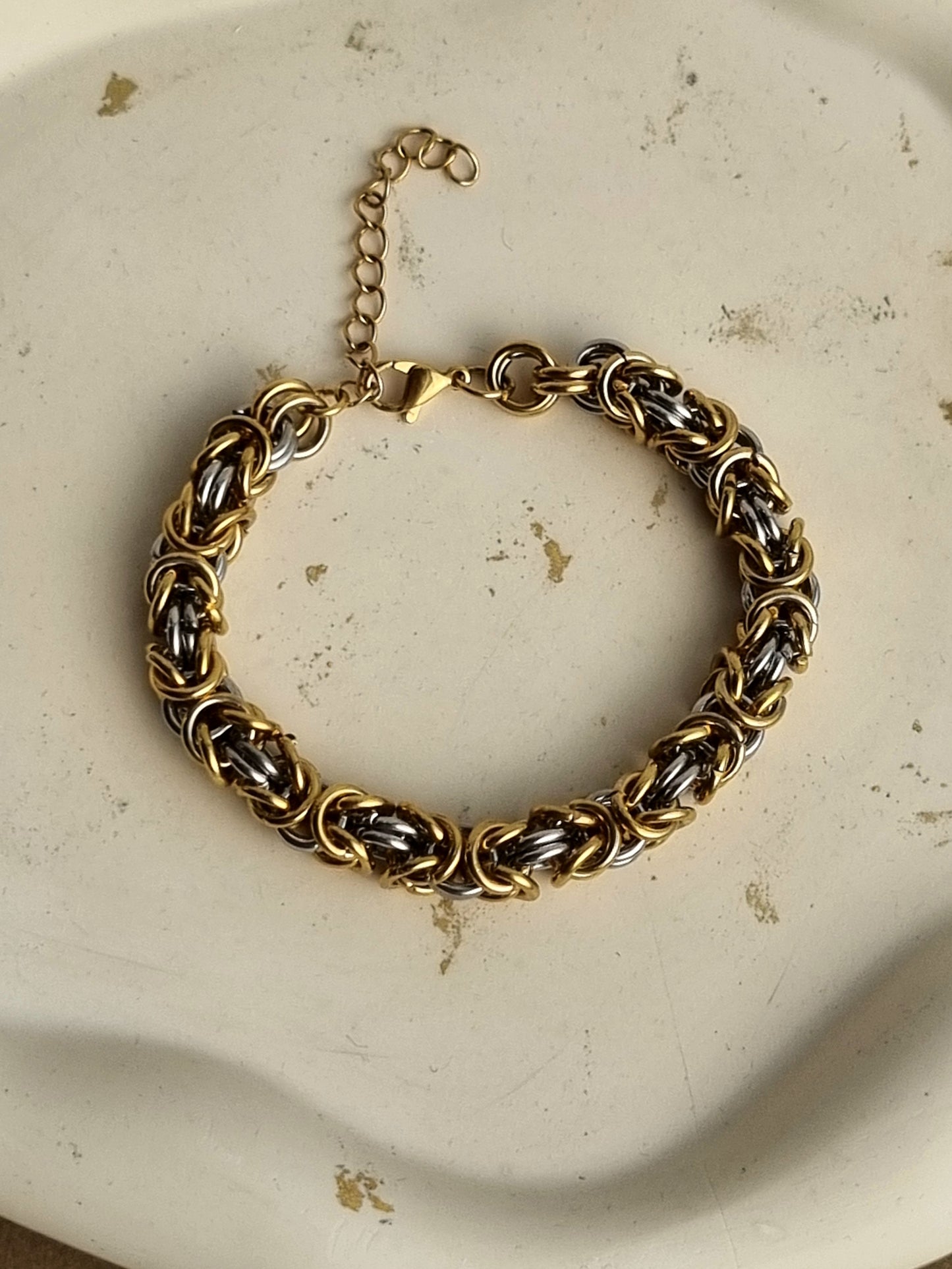 Steel 2colored bracelet