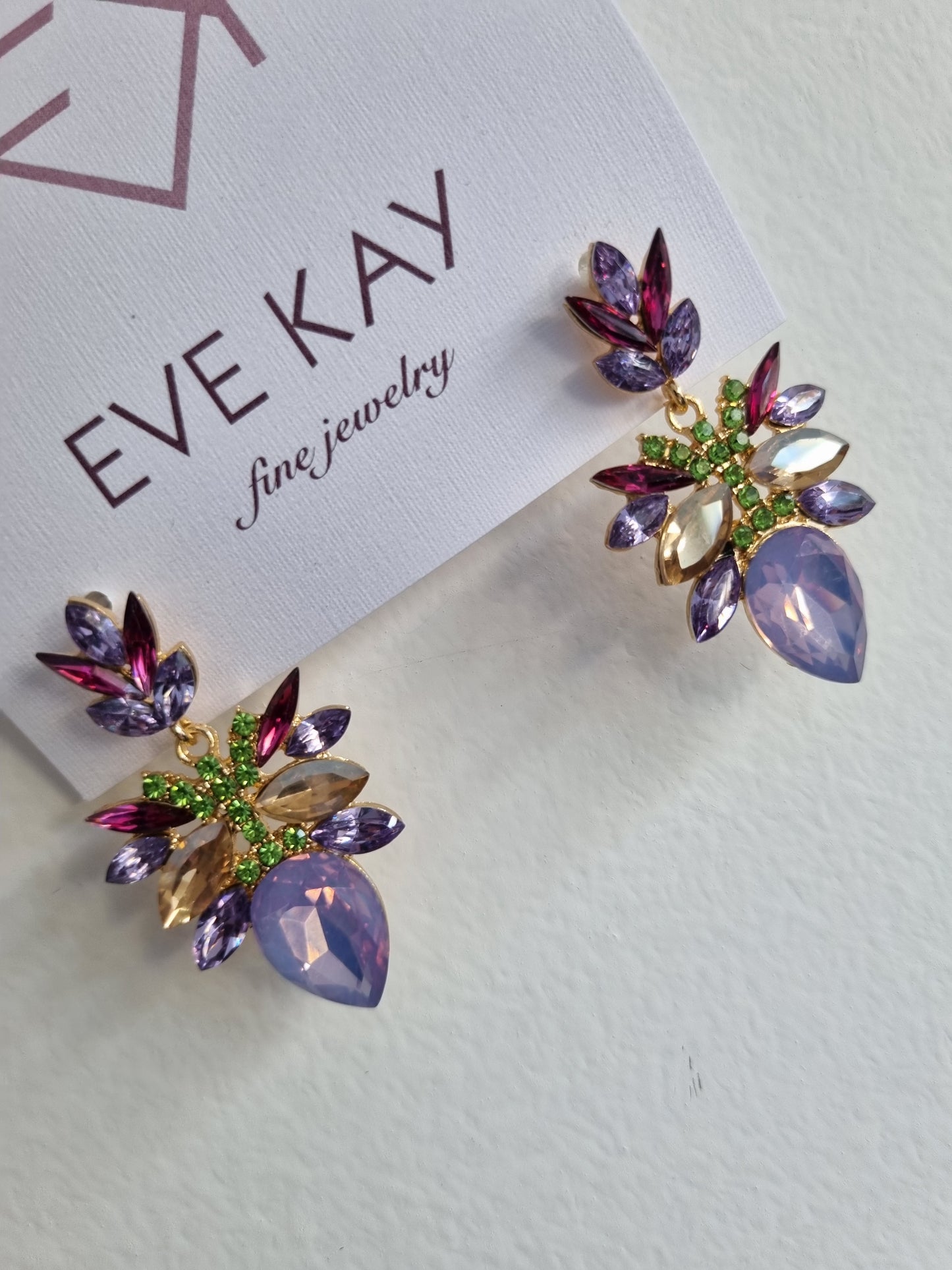 Crystal earrings