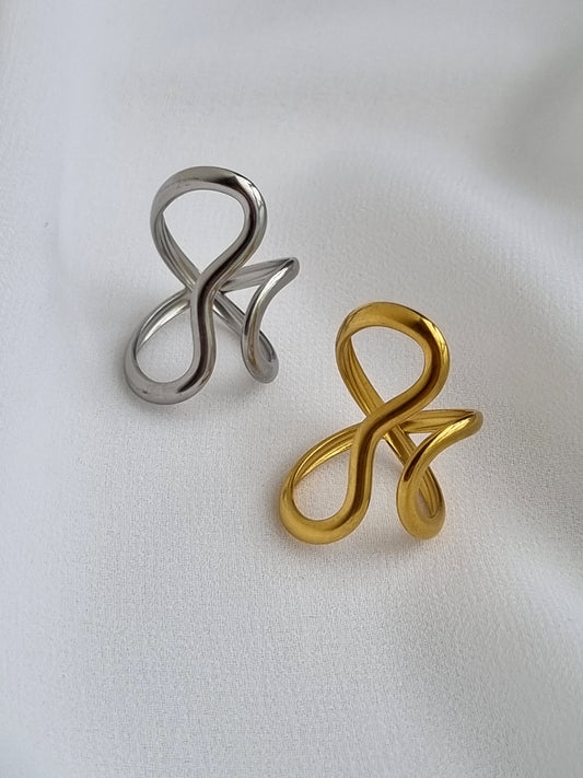 Steel asymmetric ring