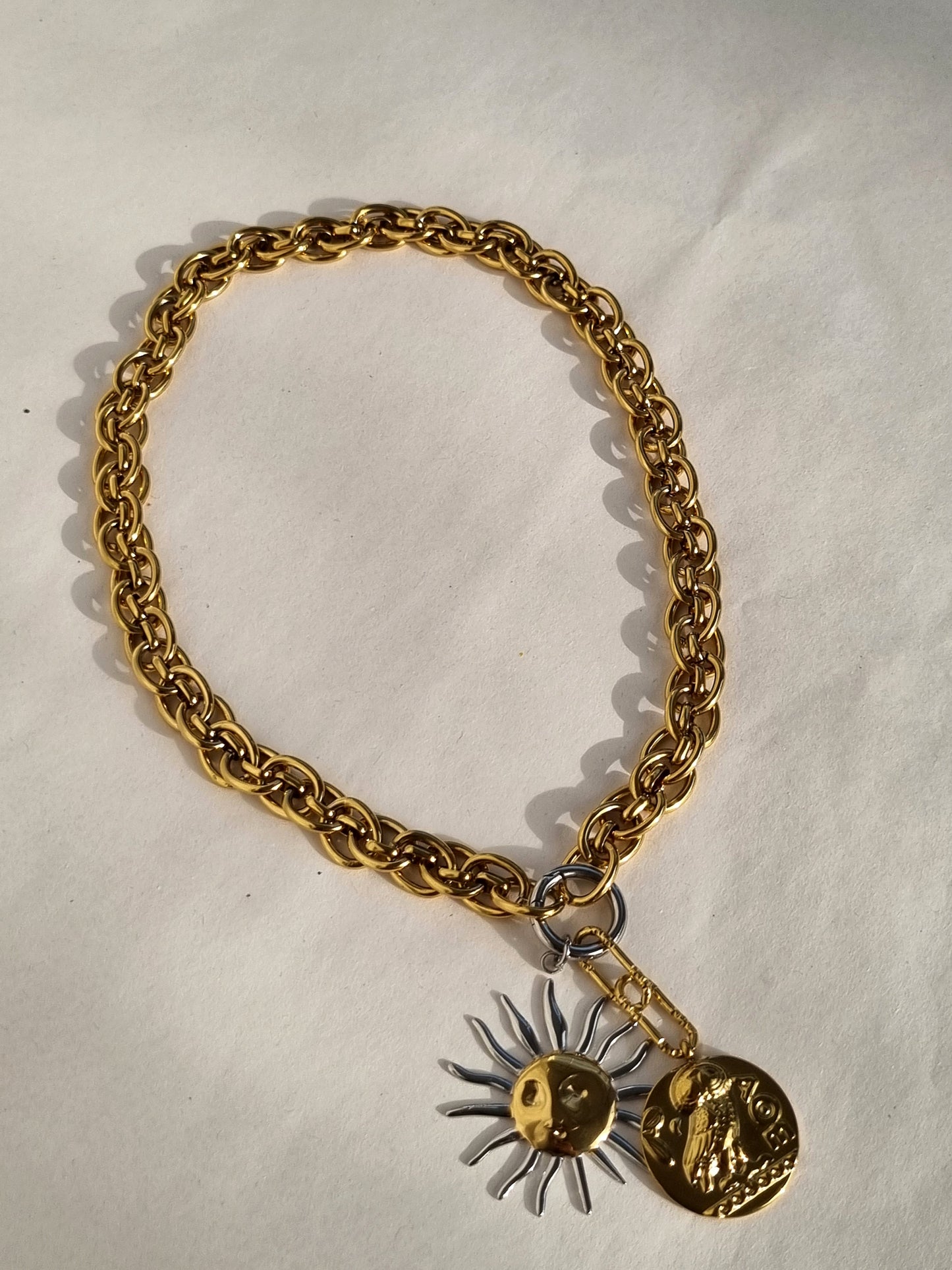 Helios 2colored necklace