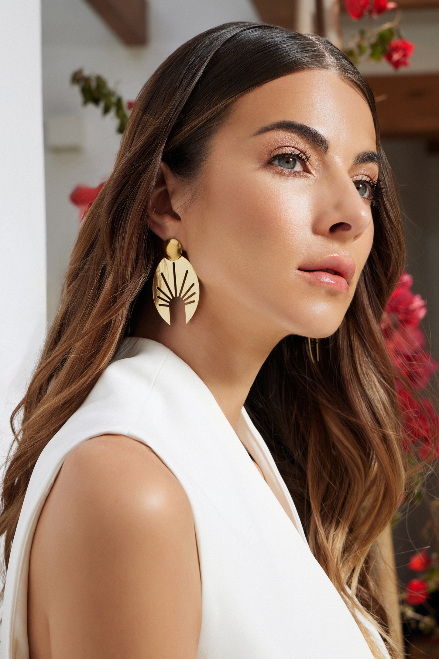 The "Sunrise" earrings