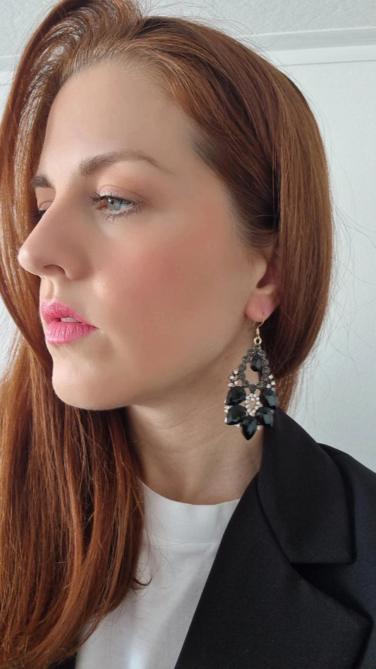 Crystal earrings